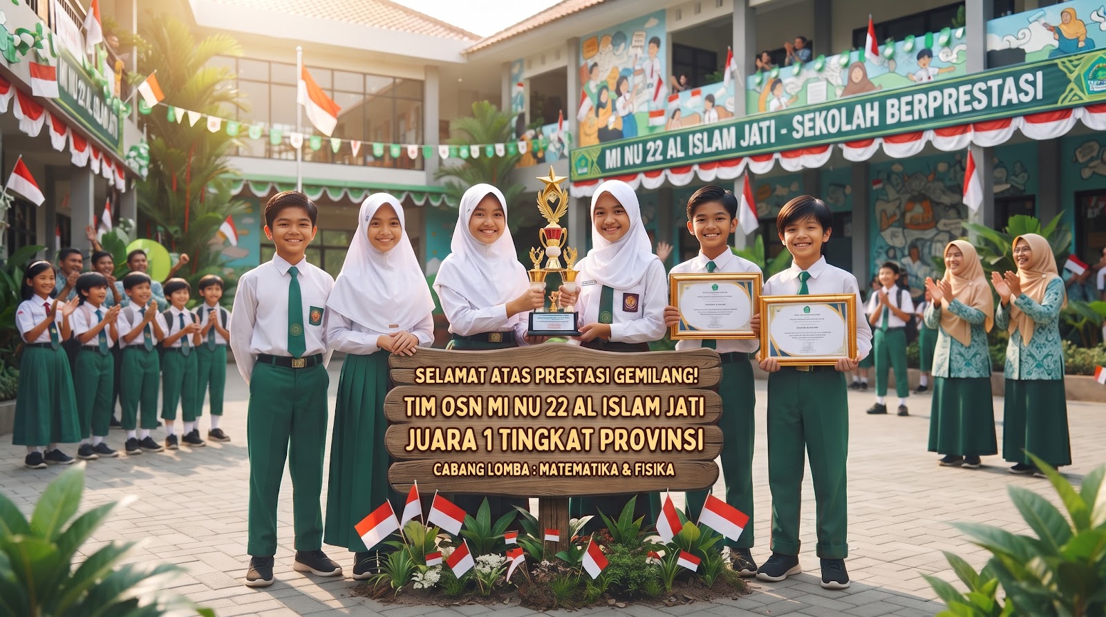 Tim OSN Meraih Juara 1 Tingkat Provinsi